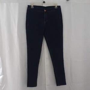 H&M Divided Women Navy Blue Skinny Jeans Size 8 New
